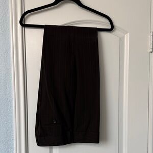 Claiborne Women's Dark Brown Straight Leg Pants